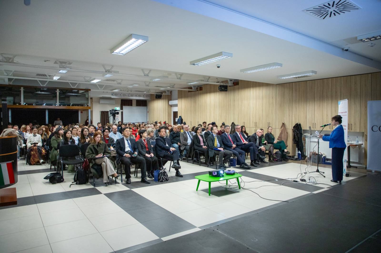 Nagy Judit Éva a Magyar–Kínai Baráti Társaság elnökének előadása az eseményen